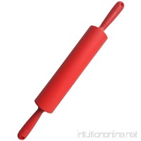 Better Houseware Red Silicone Rolling Pin - B01N6XSFZP